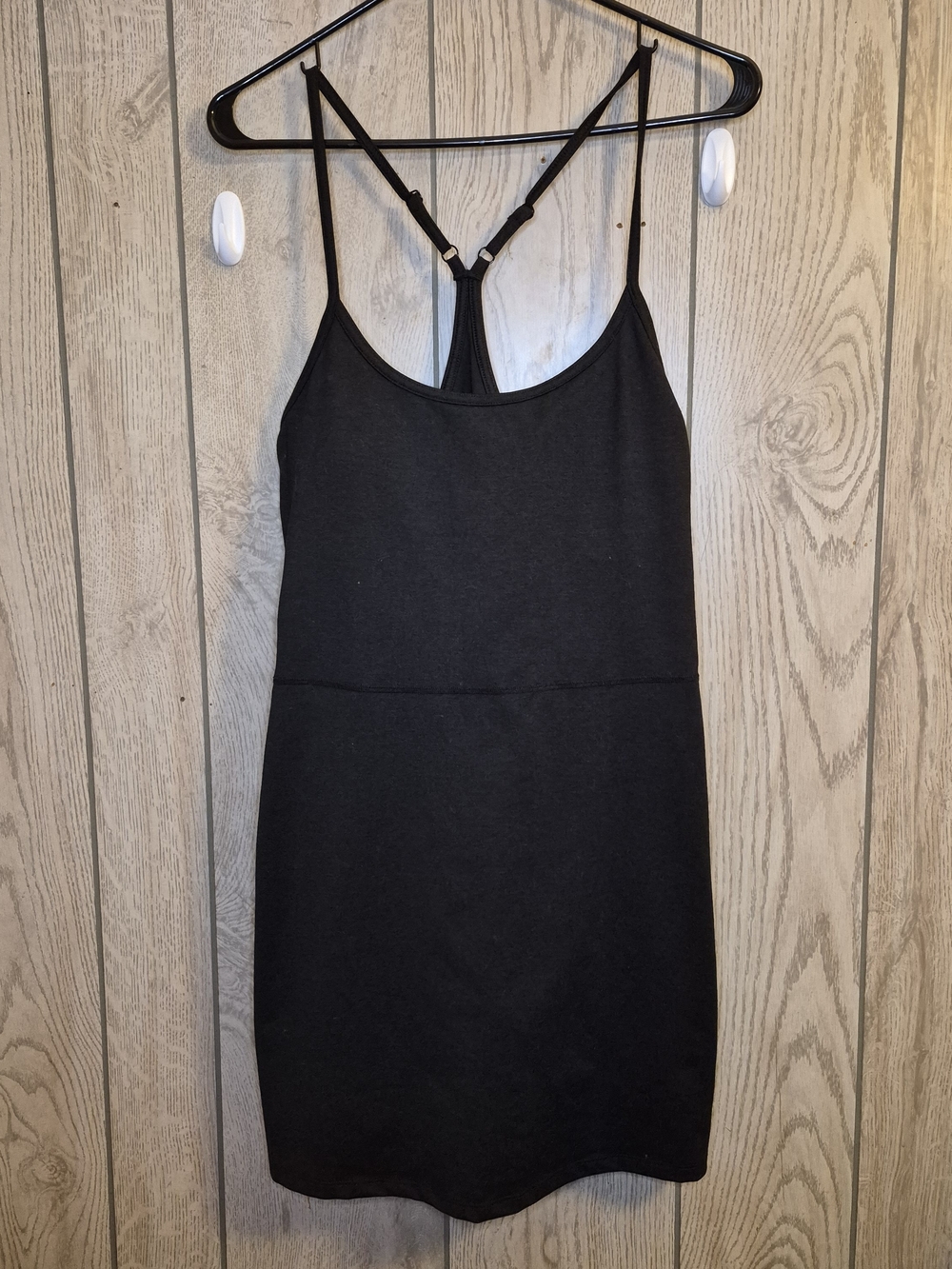 Old Navy CloudComfy Cami Athletic Dress Black Size L